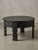 KADIMA DESIGN Design Couchtisch 60x36x60 cm Mango Massivholz Sofatisch Rund