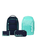 Satch Schulrucksack-Set PACK "Ocean Mint" 4-tlg. in Blau