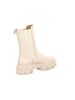 Lazamani Stiefeletten für Damen in creme