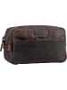 Strellson Kulturbeutel Brick Lane Dick Washbag SHZ in Dark Brown