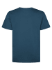 Petrol Industries T-Shirt mit Print aus Bio-Baumwolle in großen Größen gibson in Blau