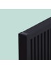 relaxdays Sitzbank in Schwarz - (B)45 x (H)43 x (T)33 cm