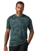 JP1880 Kurzarm T-Shirt in dunkelgrün