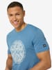 super.natural Merino T-Shirt SALT & ROCK in blau
