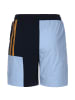 Lyle & Scott Shorts Mesh Insert Colour Block in blau