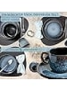 Sänger 12-tlg. Espressotassen Set Osaka in Blau aus Steingut