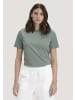 Hessnatur Hessnatur Print T-Shirt Relaxed aus reiner Bio-Baumwolle in mattgrün