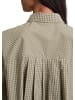 Marc O'Polo DENIM Karo-Bluse mit Falten-Detail regular in Dark Green