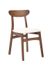 Beliani 2er-Set Esszimmerstuhl DOYLE in Braun/Beige