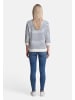 salzhaut Shirt BESONNERS Navy-Offwhite
