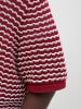 Jack & Jones Gestricktes Polo in Tibetan Red