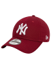 NEW ERA New Era League Essentials 9TWENTY New York Yankees Cap in Dunkelrot
