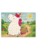 Mr. & Mrs. Panda Puzzle Einhorn Koffer Design ohne Spruch in Weiß
