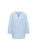 Cecil Langarmbluse in fresh water blue
