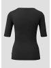 QS T-Shirt in 9999_schwarz