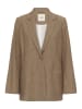 Soaked in Luxury Blazer SLGinevra Gerade Passform in Cappucino Pin Stripe