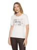 Betty Barclay Basic Shirt mit Placement in Patch Cream/Silver