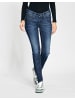 GANG JEANS Skinny Fit Jeans 94NIKITA in Blue Dark Wash