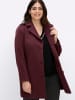 sheego Jacke in burgund