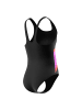 Speedo Hyperboom Butterfly Badeanzug Swim Back in schwarz