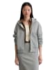 Marc O'Polo Sweatshirtjacke relaxed in Light Grey Melange