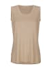 Alba Moda Moderner Pullunder mit mit Rundhals in beige