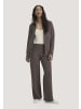 Hessnatur Hessnatur Hose Wide Leg ACTIVE WOOL aus Bio-Merinowolle in dunkles mauve