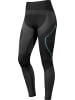 normani 2 x Thermounterhose Lange Skiunterwäsche für Damen in Türkis
