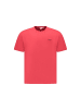 Pepe Jeans Rotes Baumwoll-T-Shirt