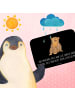 Mr. & Mrs. Panda Badematte Affe mit Spruch in Schwarz