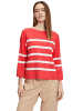 Betty Barclay Feinstrickpullover mit Ringel in Patch Red/Cream