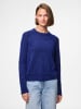 Pieces Strickpullover in Bluing