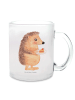 Mr. & Mrs. Panda Becher Igel Kuchenstück ohne Spruch in Transparent
