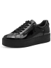 Jana Sneaker in BLACK PAT.