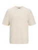 Jack & Jones Gestricktes T-Shirt in Sea Salt