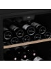 Les Petits Champs Weinkühlschrank 122 Flaschen CAVCB122 Schwarz, Energieklasse G, Anti-UV, LED