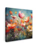 MuchoWow Leinwand bilder Bunte Blumen (BxH)