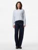 Pieces Strickpullover in Xenon Blue