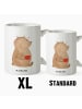 Mr. & Mrs. Panda Tasse mit Henkel Bär Kaffee ohne Spruch in Weiß