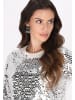 faina Pullover in Wollweiss