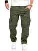 SOUL STAR Cargohose - S2SARI Chino Jeans Hose Stoffhose Freizeithose in Khaki