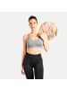 SMILODOX Sport BH Maria Solid Scrunch in Grau