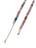 usha FESTIVAL Women Necklace With Lobster Clasp in Gold Pink Multicolor