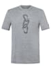 super.natural Merino T-Shirt CARABINERI in grau