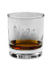 Mr. & Mrs. Panda Whiskey Glas Raupe Schmetterling ohne Spruch in Transparent