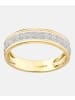 Diamant L'éternel Ring aus 375 Gelbgold mit Diamant