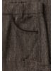 Street One Barrel Leg Hose mit aufgesetzten Taschen in Black Coffee