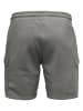 Humy Sweat Bermuda Shorts Casual mit Cargo-Taschen A&S in Dunkelgrau