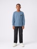 Petrol Industries Forgehill Langarmshirt mit Tasche in Blau