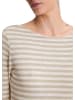 Marc O'Polo Ringel-Longsleeve regular in Light Brown